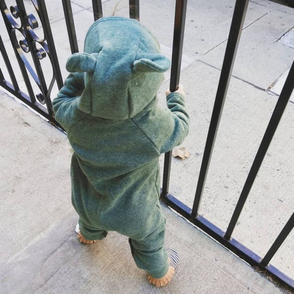 Hooded Romper Playsuit - Picture 2 of 4